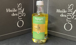 Huile des Orgues - Huile d’olive parfumée au combava - 100 ml