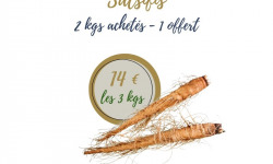 La Ferme d'Arnaud - Promotion Salsifis • 2kg achetés, 1kg offert