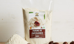 GAEC Roux - Farine de Châtaignes d'Ardèche BIO et AOP - 500 g