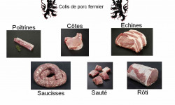 La Borderie de Soulages - [Surgelé] Colis de porc fermier 5 kg