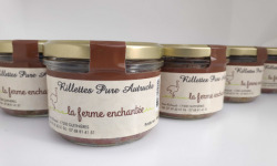 La Ferme Enchantée - Rillettes Pure Autruche - 180 gr