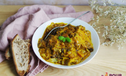 Ferme Caussanel - Tajine d'Agneau Potimarrons, Oignons et Pruneaux