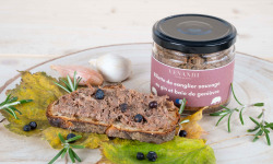 Venandi Sauvage par Nature - Rillette de sanglier sauvage au Gin et baie de Genièvre