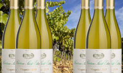 Château Saint Estève d'Uchaux - VINS DE FÊTES : Viognier 100% Blanc Sec 2021 Anciennes Variétés AOP Côtes du Rhône x6