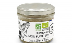 ÏOD - Rillettes de Saumon fumé Bio au citron confit & aneth