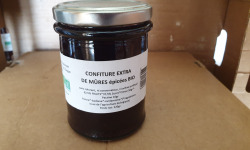 La Ferme du Montet - Confiture Extra de Mûres epicées - 220g