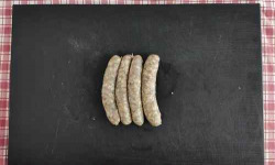 Ferme des Hautes Granges - Grosses saucisses au Muscadet x 4