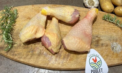 Charcuterie Commenges - 4 pilons de poulet Fermier BIO - 550g