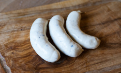 Ferme de Montchervet - Boudin Blanc de Porc Truffé X 2, 250g