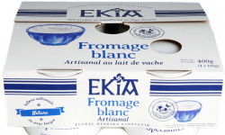 Bastidarra – Ekia - Fromage Blanc Nature 4*100 Gr