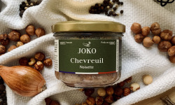 JOKO Gastronomie Sauvage - Terrine de chevreuil aux noisettes - 180g