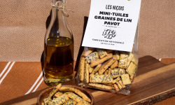 Les Niçois - Mini-tuiles, Graines De Lin, Pavot De Tonton Jilou 200g