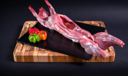 Ferme des Hautes Granges - Lapin charcutier avec la tête- 2.8kg