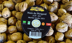 Ferme de Pleinefage - Noix du Périgord AOP BIO Variétés « FRANQUETTE OU MARBOT» Nouvelle Récolte 2022 - Filet de 1Kg