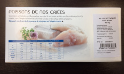 AQUADIS NATURELLEMENT - [surgelé] Filets De Tacaud Sans Peau Et Sans Arêtes 40/70gr