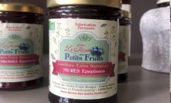 La Ferme des petits fruits - Confiture mûres épépinées BIO