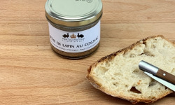 Eleveurs d'Orylag - REX DU POITOU - Pâté de lapin au Cognac 90g