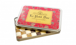 Le Petit Duc - Damier de calissons et pâtes de fruits - Boite 275g