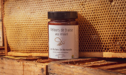 Les Ruchers de Normandie - Confiture de Fraise au miel 240g