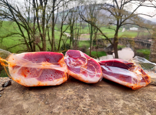 Ferme AOZTEIA - Pavé De Jambon De Porc Kintoa Aop - 24 Mois D'affinage -1100g