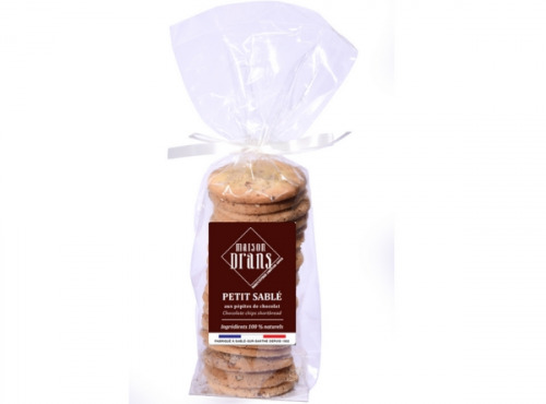 Biscuiterie Maison Drans - Sablé aux Pépites de Chocolat - 200 g