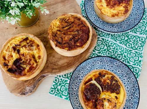 Le Pain d'Hervé - Lot de 4 Quiches Artisanales