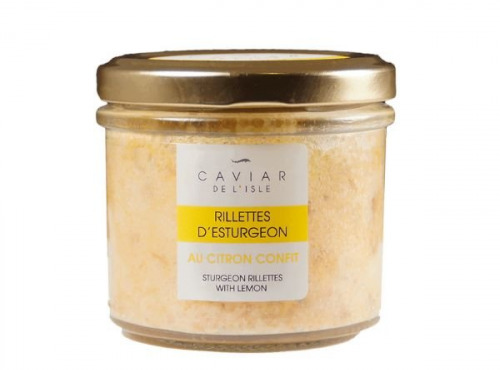 Caviar de l’Isle - Rillettes d’esturgeon au citron