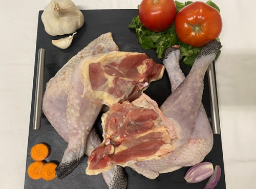 Les Volailles Loyer - Cuisse de Poulet Fermier Authentique x4