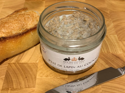 Eleveurs d'Orylag - REX DU POITOU - Pâté De Lapin Au Cognac