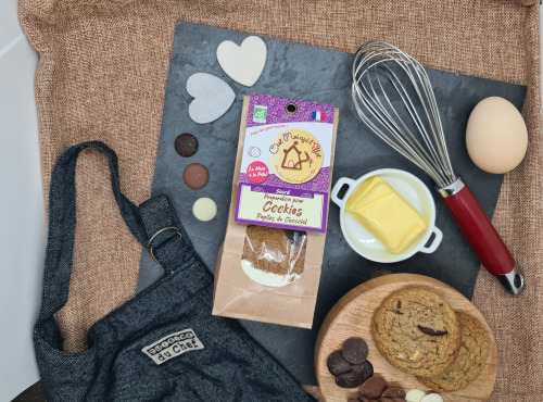 C'est Moi qui l'Effet - Kit pour cookies 3 chocolats BIO