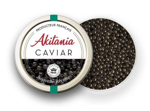 Akitania, Caviar d'Aquitaine - Akitania caviar d'Aquitaine 30G nouvelle récolte