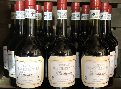 Château des Plassons - 6 Bouteilles De Pineau Des Charentes Rastignac Jeune Rouge