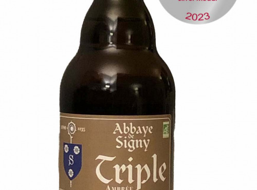 Bière de l’Abbaye de Signy - Triple BIO de l'Abbaye de Signy - 6 x 33 cl