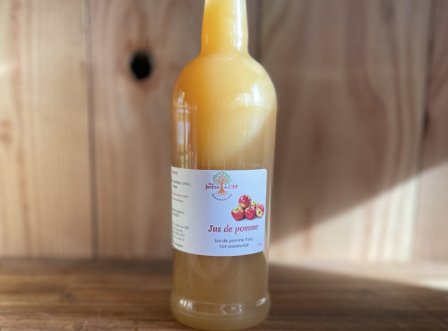 Les Jardins du CEP - Sève du Jardin - Jus de pomme frais non pasteurisé