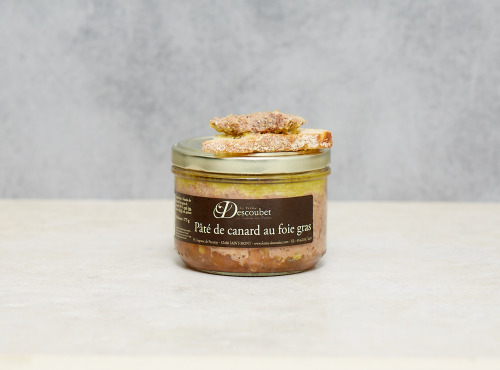 La ferme Descoubet - Paté de Canard au Foie Gras 175g X 10