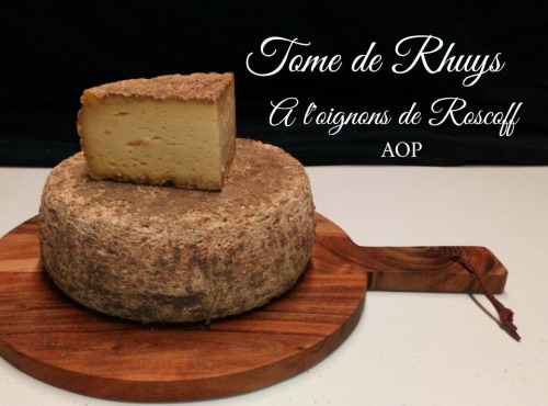 Tome de Rhuys - Ferme Fromagère de Suscinio - Tome De Rhuys Oignons De Roscoff- Tome Entière