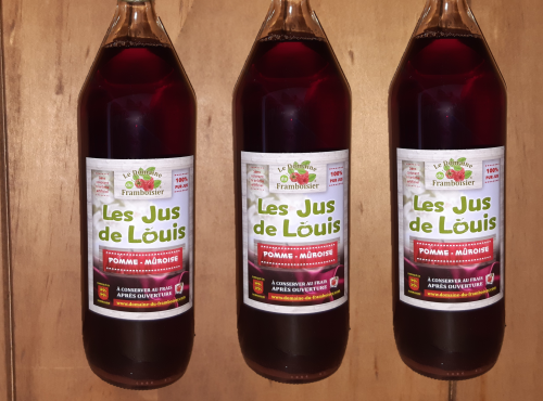 Le Domaine du Framboisier - Jus de Pomme/Mûroise 3 x 1L