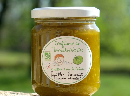 Papilles Sauvages - Confiture de Tomates Vertes Bio