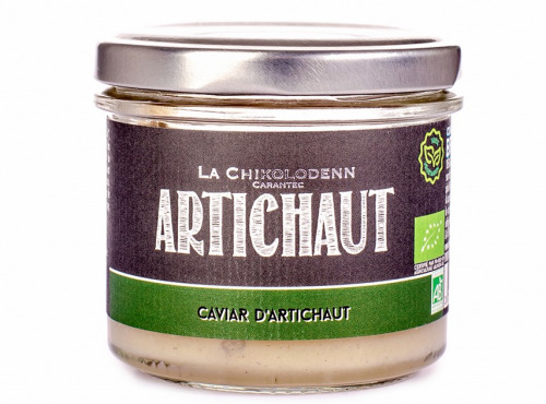 La Chikolodenn - Véritable caviar d'artichaut Bio (96%), onctueux et crémeux pour un apéritif exceptionnel a