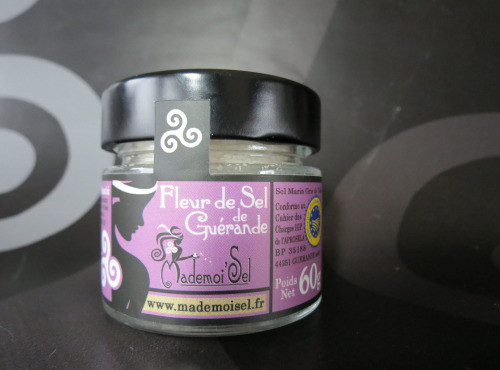 Le Panier à Poissons - Fleur De Sel 120g, 100% Sel De Guérande