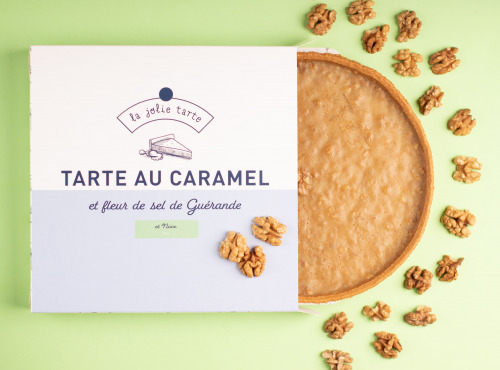 La Jolie Tarte - Tarte au caramel et noix - 600g