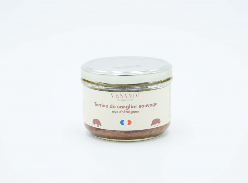 Venandi Sauvage par Nature - Terrine Sanglier Sauvage Français aux Châtaignes