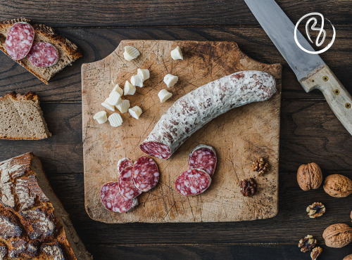 Maison BAYLE   -                                                                                                                                       Champions du Monde de boucherie 2016 - Saucisse sèche de campagne x3