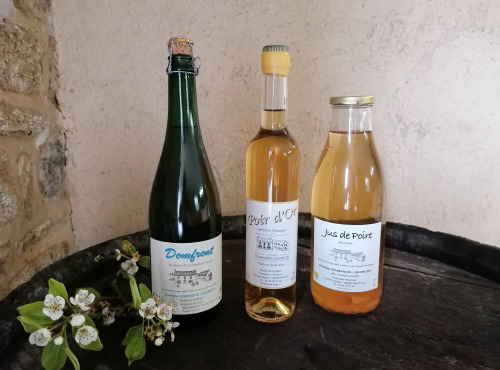 Domaine Fourmond Lemorton - 100% Poire : Poiré Domfront, Jus de Poire et Apéritif  x3