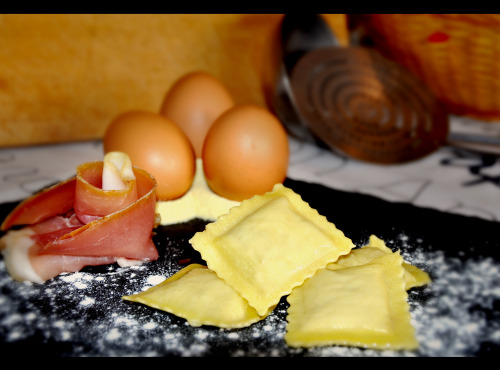 Les Pâtes Côté Mont Blanc - Ravioli Jambon cru & Reblochon fermier AOP