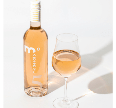 Moderato - Vin Rosé Allégé Alcool 5% BIO