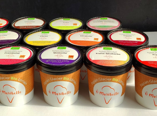 O Maribelle - Lot de 12 sorbets plein fruit 125 ml