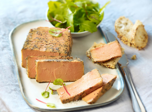 A la Truffe du Périgord - Foie Gras De Canard Entier Mi Cuit Au Sel De Guérande 300g