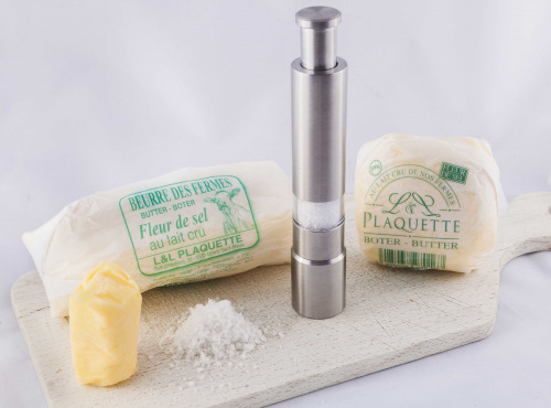 Beurre Plaquette - Le Beurre Moulé  Fleur De Sel 500g