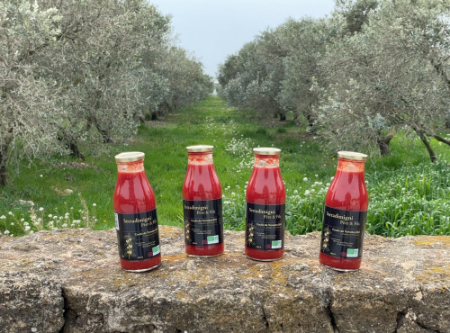 Serradimigni Père et Fils - 4x Coulis de tomates BIO 50cl